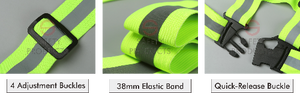 1.5Inch Elastic Safety Vest