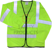 Load image into Gallery viewer, Long-Sleeve Safety Vest
