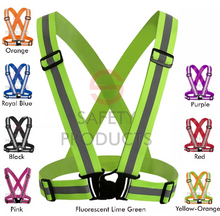 Load image into Gallery viewer, 1.5Inch Elastic Safety Vest
