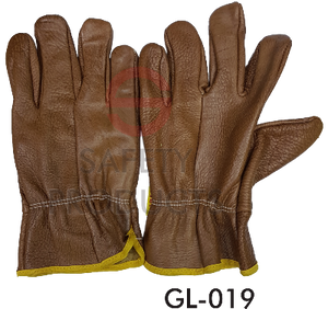 Brown Leather Gloves