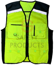Load image into Gallery viewer, SV007 Heavy Duty Safety Vest