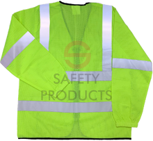 Load image into Gallery viewer, Long-Sleeve Safety Vest